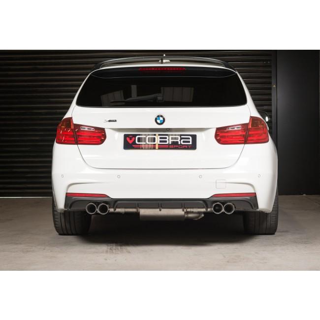 BMW 330D (F30/F31) Quad Exit M3 Style Exhaust Conversion