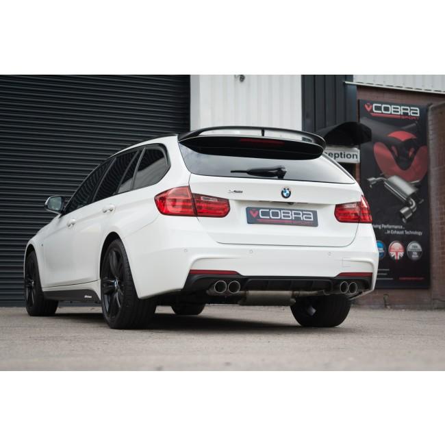 BMW 335D (F30/F31) Quad Exit M3 Style Exhaust Conversion