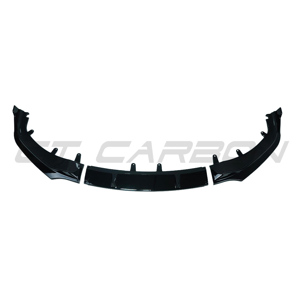 BMW 8 SERIES G14/G15/G16 2018-2020 PRE LCI GLOSS BLACK SPLITTER