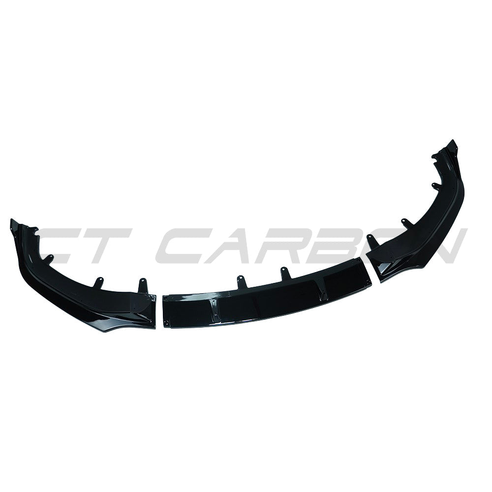 BMW 8 SERIES G14/G15/G16 2018-2020 PRE LCI GLOSS BLACK SPLITTER
