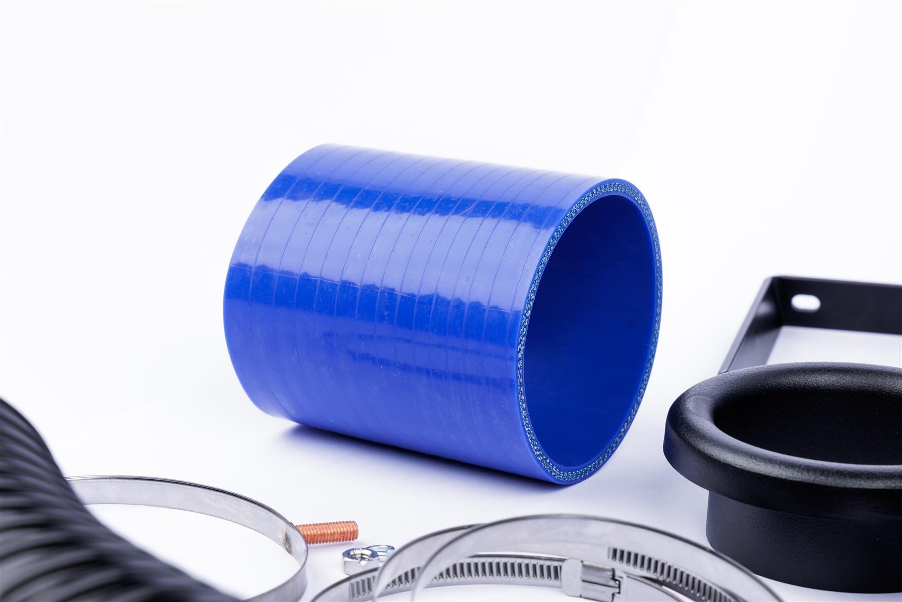Performance Pleated Induction Kit for VW MK5 Golf R32 3.2 V6  - Blue Hoses