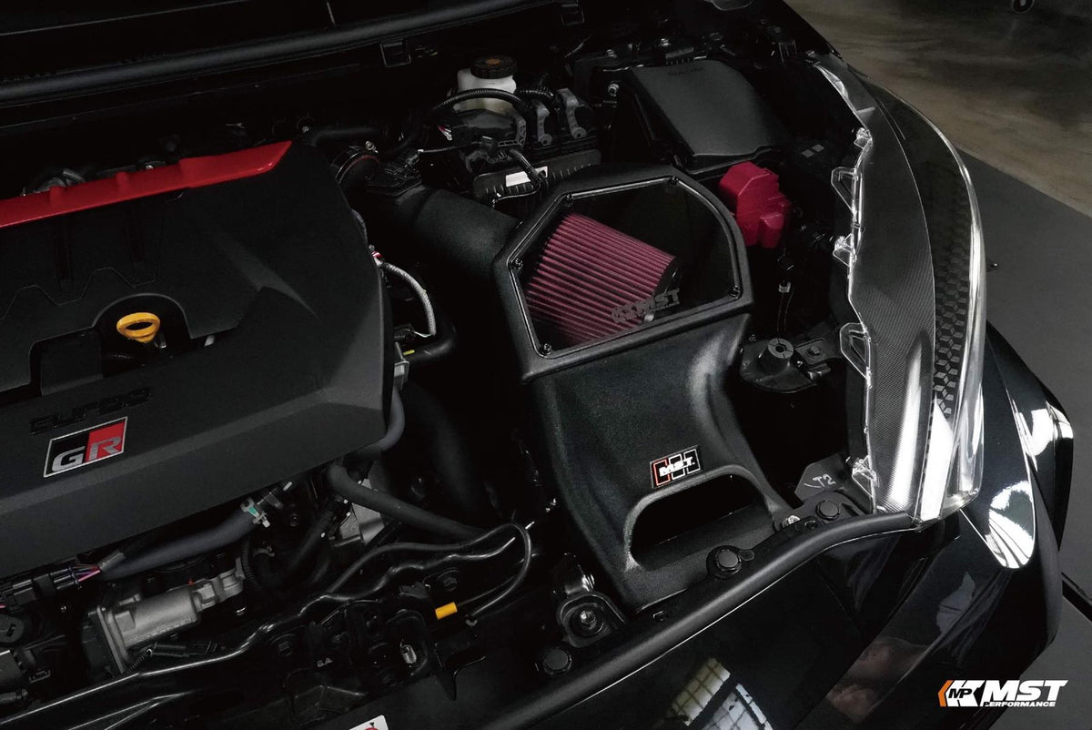 MST Performance Intake Air Filter Induction Kit For Toyota Yaris GR - Black Hose