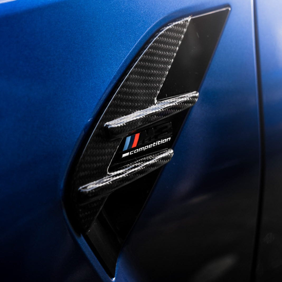 BMW M3 G80/G81 CARBON FIBRE SIDE FENDER TRIM
