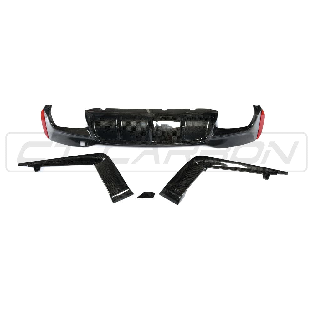 BMW F90 M5 PRE LCI CARBON FIBRE DIFFUSER - V2
