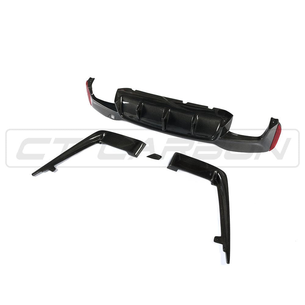 BMW F90 M5 PRE LCI CARBON FIBRE DIFFUSER - V2
