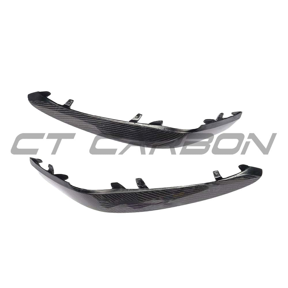 MERCEDES C63/C63S W205 COUPE & SALOON CARBON FIBRE BUMPER TRIM