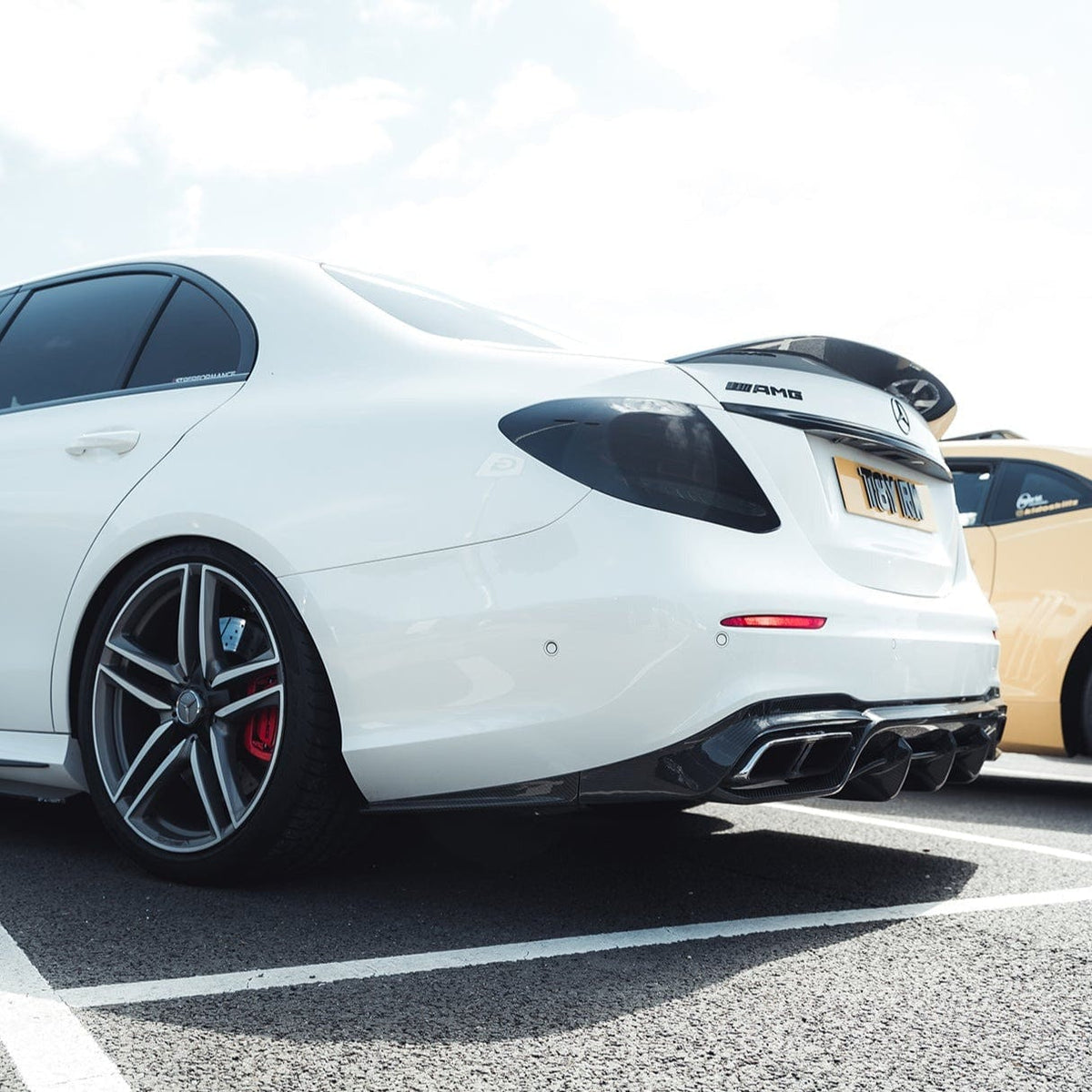 MERCEDES E63 W213 2018-2020 PRE-FACELIFT CARBON FIBRE SPOILER - CT DESIGN
