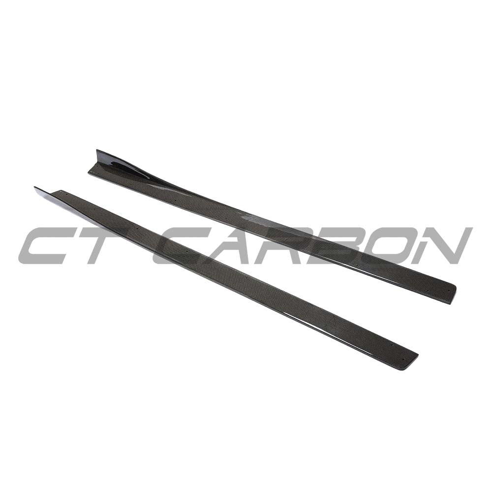 BMW M3/M4 (F80 F82 F83) 2014-2020 CARBON FIBRE SIDE SKIRTS - V2