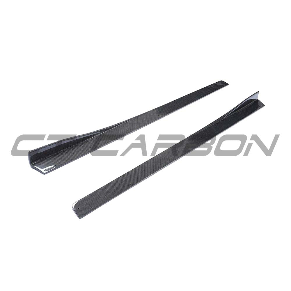 BMW M3/M4 (F80 F82 F83) 2014-2020 CARBON FIBRE SIDE SKIRTS - V2