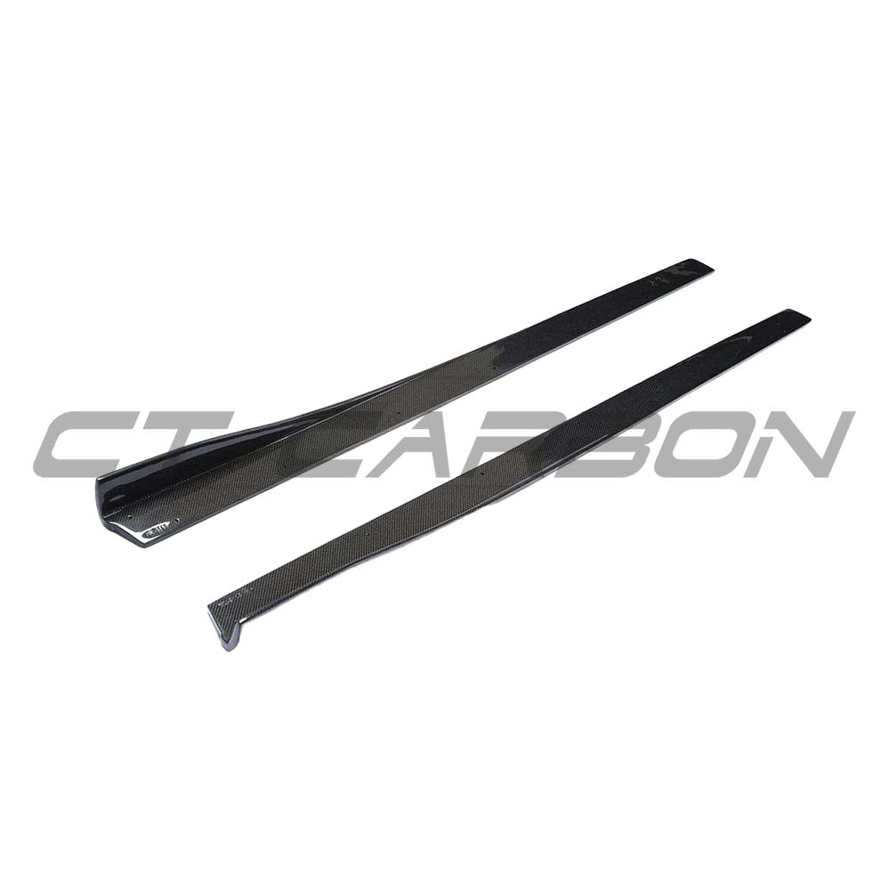 BMW M3/M4 (F80 F82 F83) 2014-2020 CARBON FIBRE SIDE SKIRTS - V2