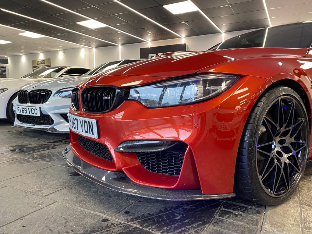BMW M3/M4 (F80 F82 F83) CARBON FIBRE SPLITTER - V7 - CT DESIGN