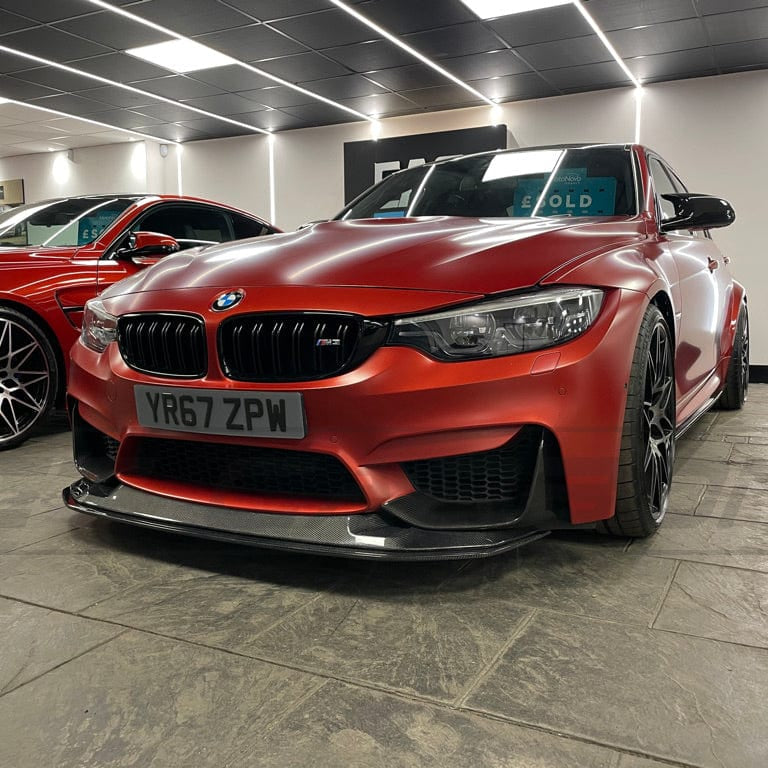 BMW M3/M4 (F80 F82 F83) 2014-2020 CARBON FIBRE SPLITTER - V5
