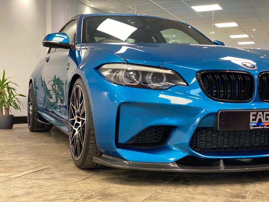 BMW M2 F87 N55(OG) 2015-2017 CARBON FIBRE SPLITTER - V5