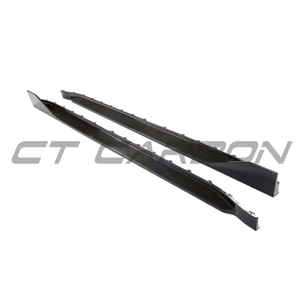BMW M3 G80/G81 CARBON FIBRE SIDE SKIRTS - V1