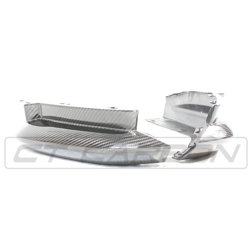 BMW G82/G83 M4 2021+ CARBON FIBRE REAR BUMPER CORNERS - V2