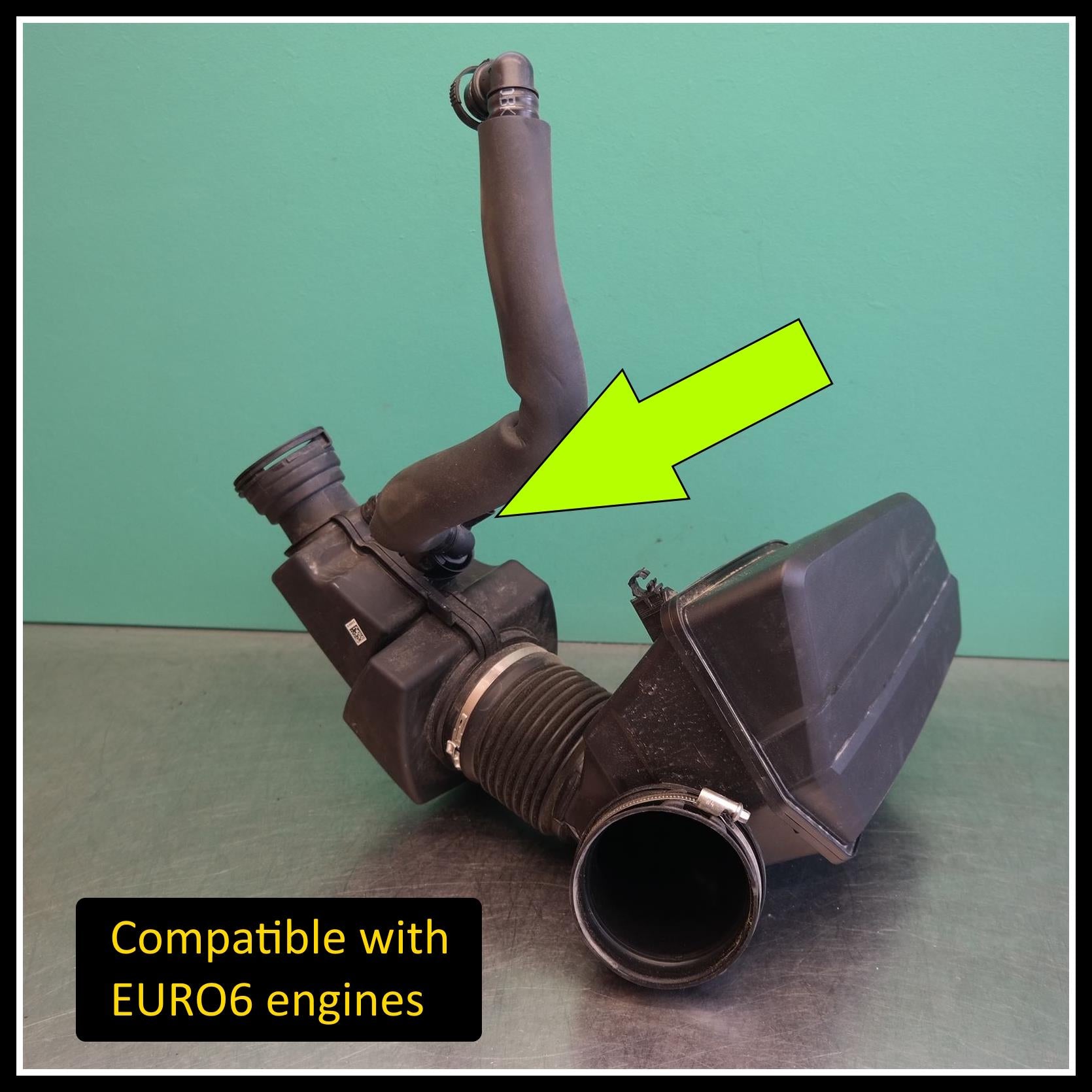 Pleated Intake Kit with Carbon Fibre Lid for BMW G Series 2.0 B48