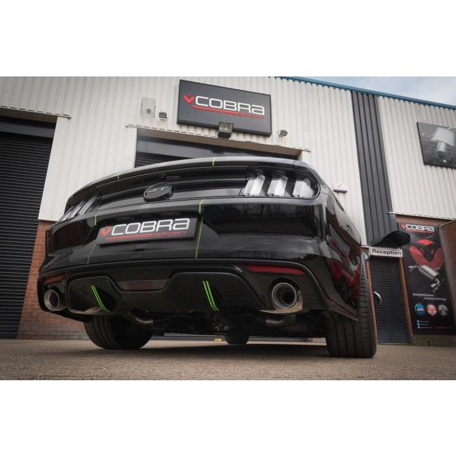 Ford Mustang 5.0 V8 GT Fastback (2015-18) 2.5" Cat Back Performance Exhaust