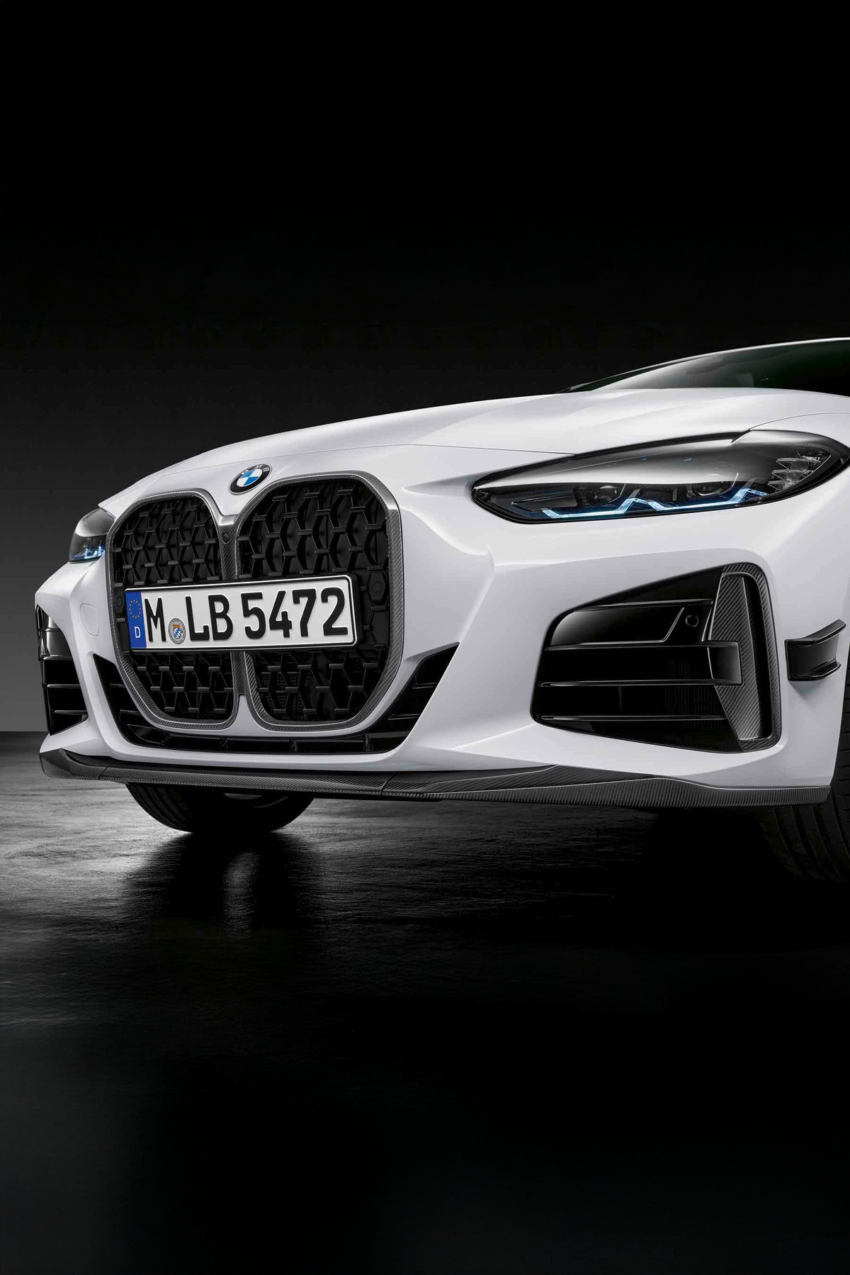 BMW 4 Series G22 M Performance Carbon Front Splitter