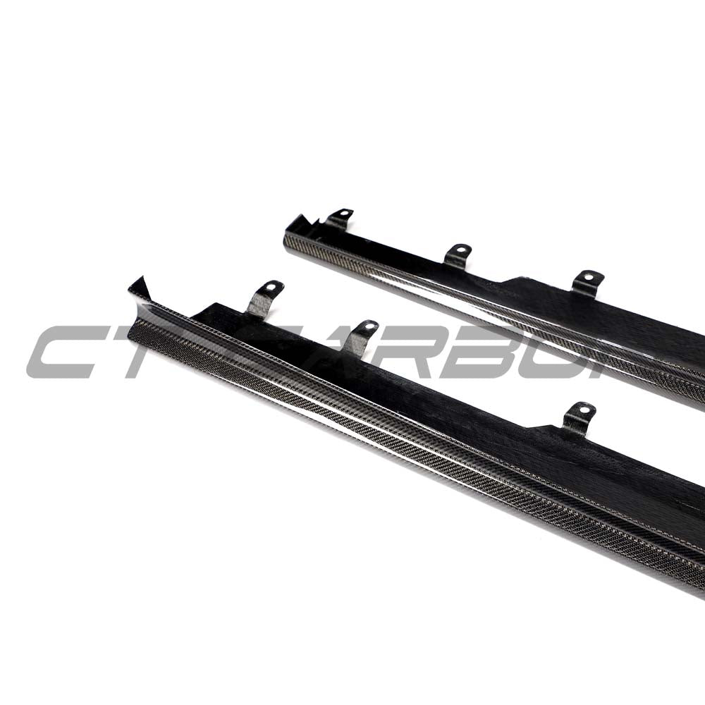 BMW & X6/X6M 2019+ CARBON FIBRE SIDE SKIRTS