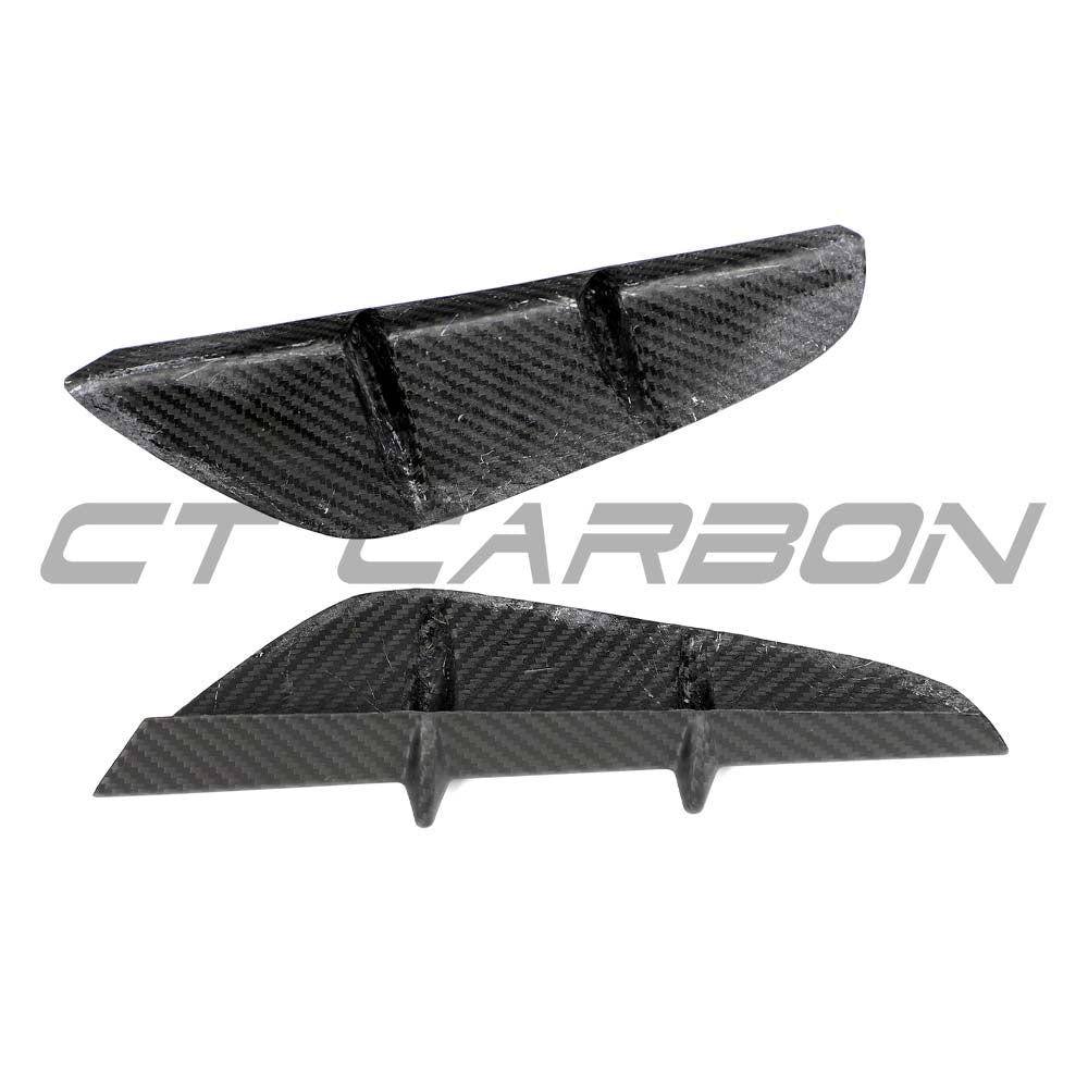 AUDI RSQ8 2025+ FACELIFT MATTE CARBON FIBRE FRONT VENT TRIM - CT DESIGN