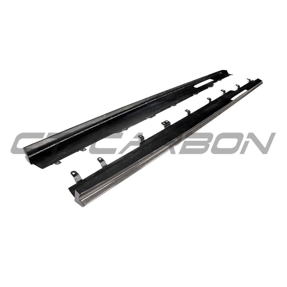 BMW & X6/X6M 2019+ CARBON FIBRE SIDE SKIRTS