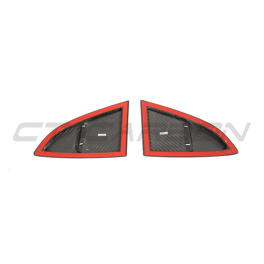 PORSCHE 718 2016+ CAYMAN CARBON FIBRE REAR WINDOW COVER