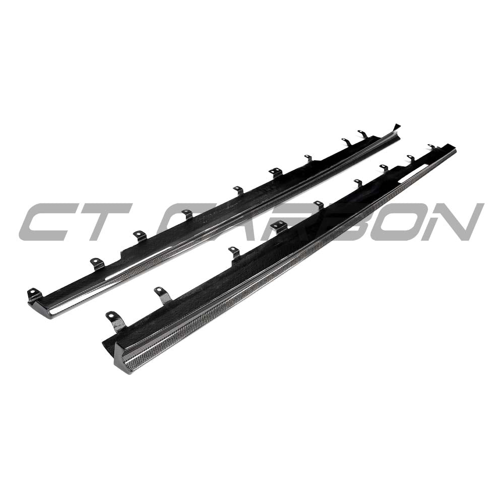 BMW & X6/X6M 2019+ CARBON FIBRE SIDE SKIRTS