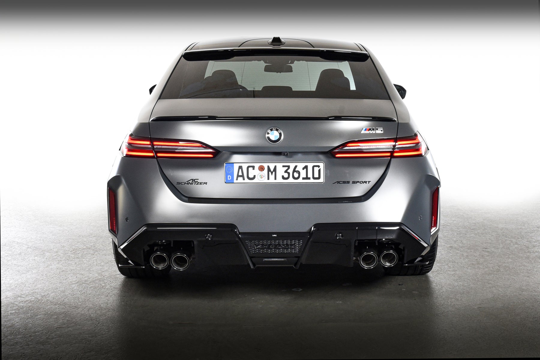 BMW M5 G90 AC Schnitzer Rear Boot Spoiler