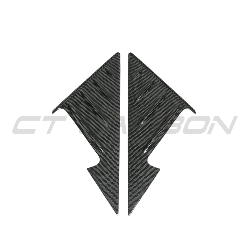 BMW M3 & 3 SERIES G80/G81/G20/G21 2018+ CARBON FIBRE MIRROR PILLAR TRIM