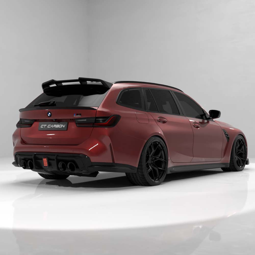 BMW G81 M3 & G21 3 SERIES TOURING 2018+ CARBON FIBRE MIDDLE SPOILER - CT DESIGN