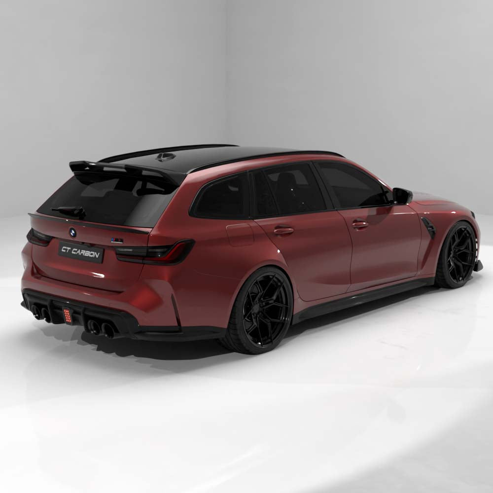 BMW G81 M3 & G21 3 SERIES TOURING 2018+ CARBON FIBRE MIDDLE SPOILER - CT DESIGN