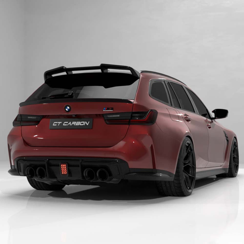 BMW G81 M3 & G21 3 SERIES TOURING 2018+ CARBON FIBRE MIDDLE SPOILER - CT DESIGN