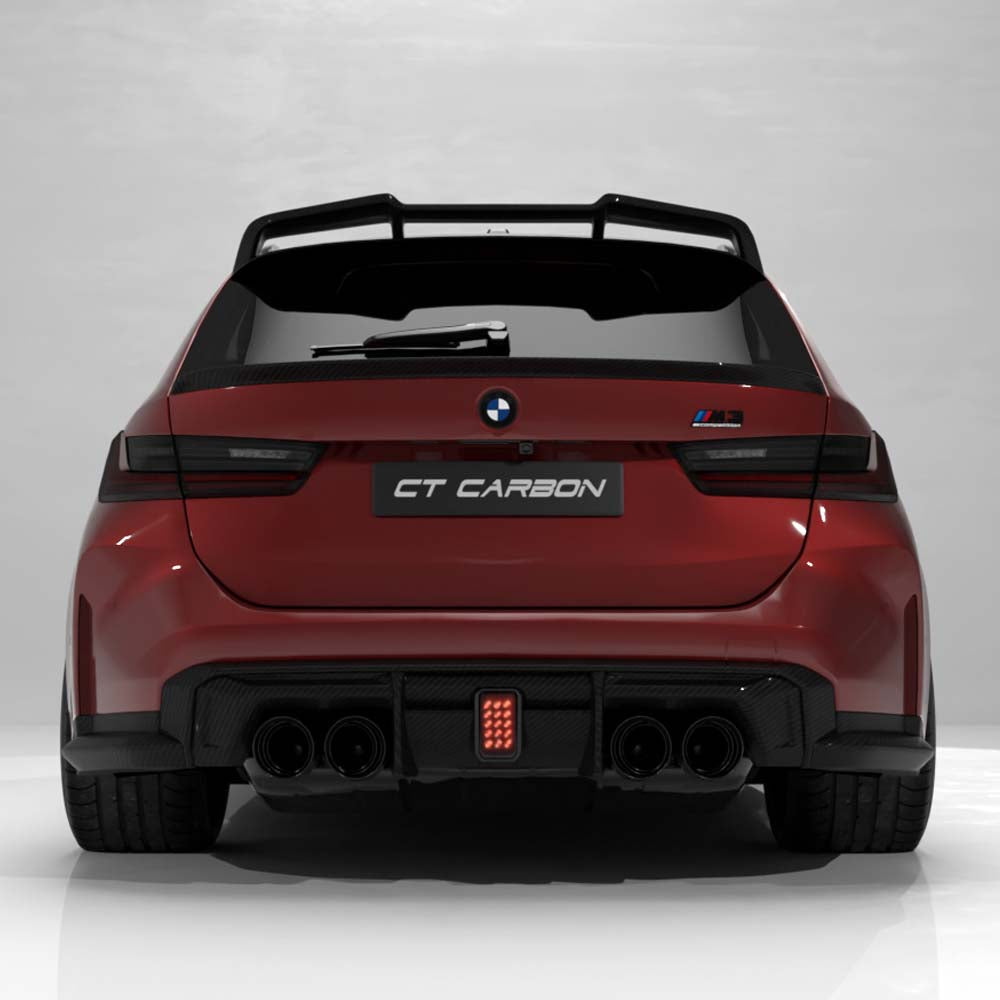 BMW G81 M3 & G21 3 SERIES TOURING 2018+ CARBON FIBRE MIDDLE SPOILER - CT DESIGN