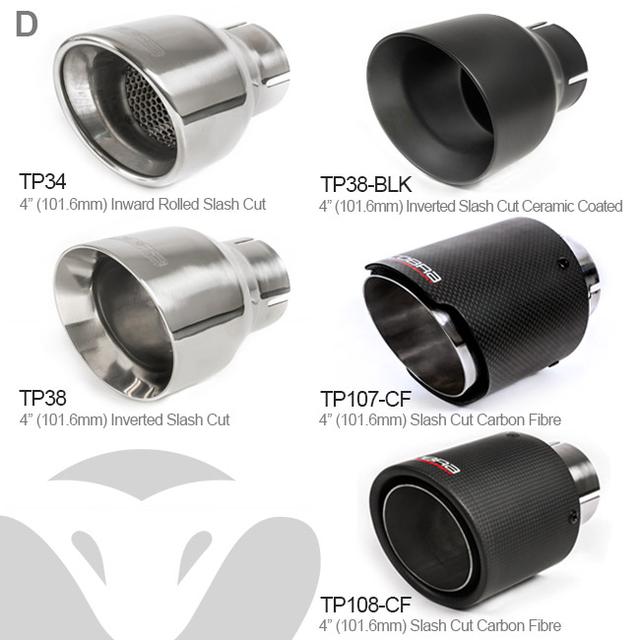 Ford Mustang 5.0 V8 GT Convertible (2015-18) 2.5" Venom Box Delete Axle Back Performance Exhaust