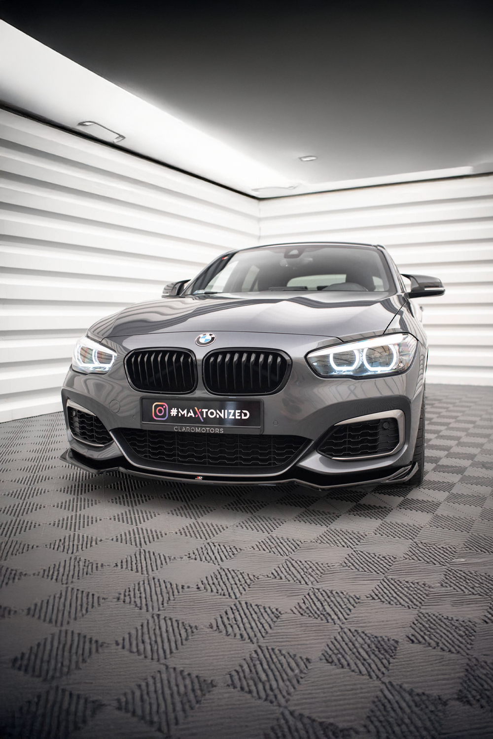 BMW F20 F21 1 Series  M135i M140  (LCI) Maxton Design Front Splitter
