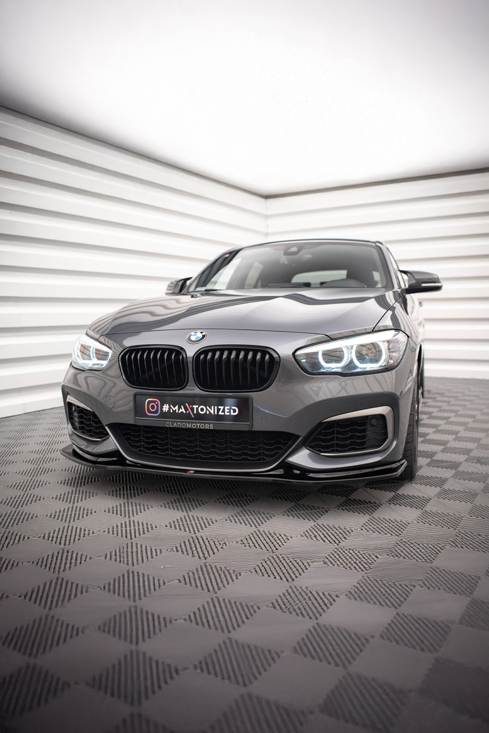 BMW F20 F21 1 Series  M135i M140  (LCI) Maxton Design Front Splitter