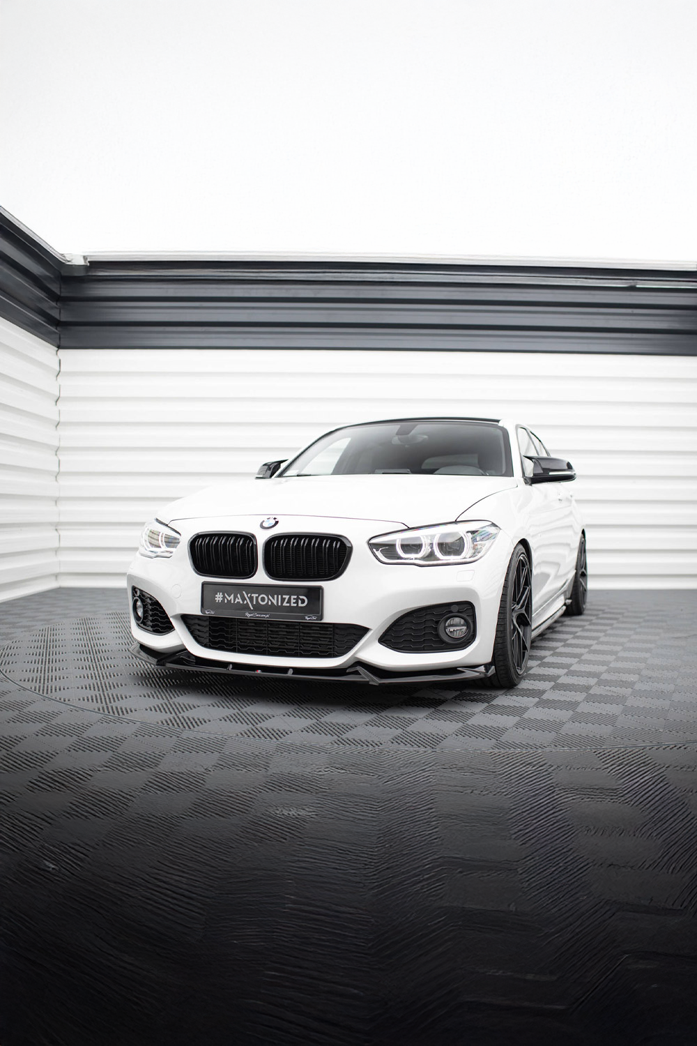 BMW F20 F21 1 Series  M135i M140  (LCI) Maxton Design Front Splitter