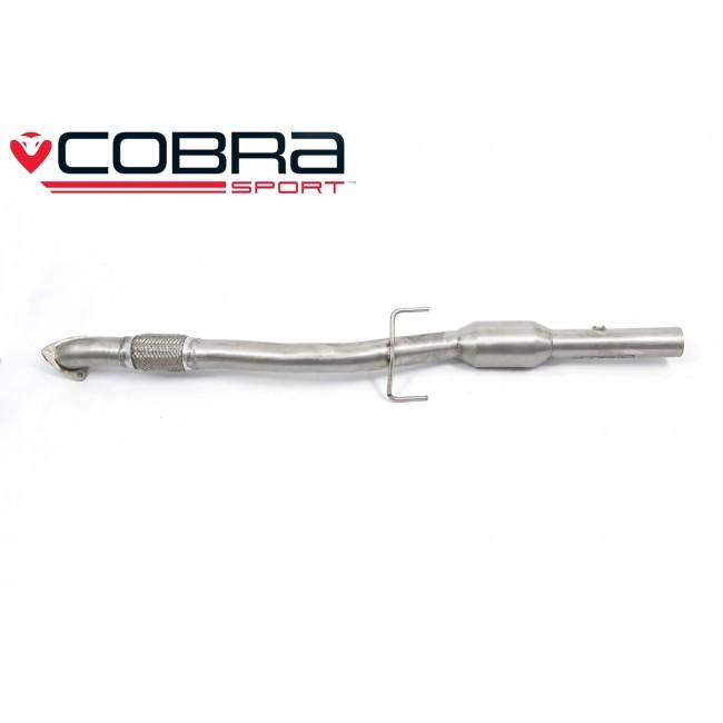 Vauxhall Corsa D VXR Nurburgring (07-09) Secondary Sports Cat / De-Cat Front Pipe Performance Exhaust