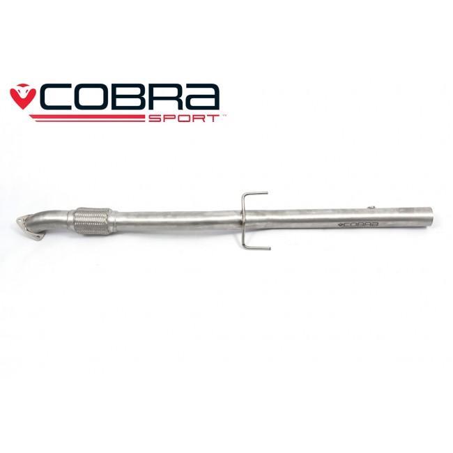 Vauxhall Corsa D 1.6 SRI (07-09) Secondary Sports Cat / De-Cat Front Pipe Performance Exhaust