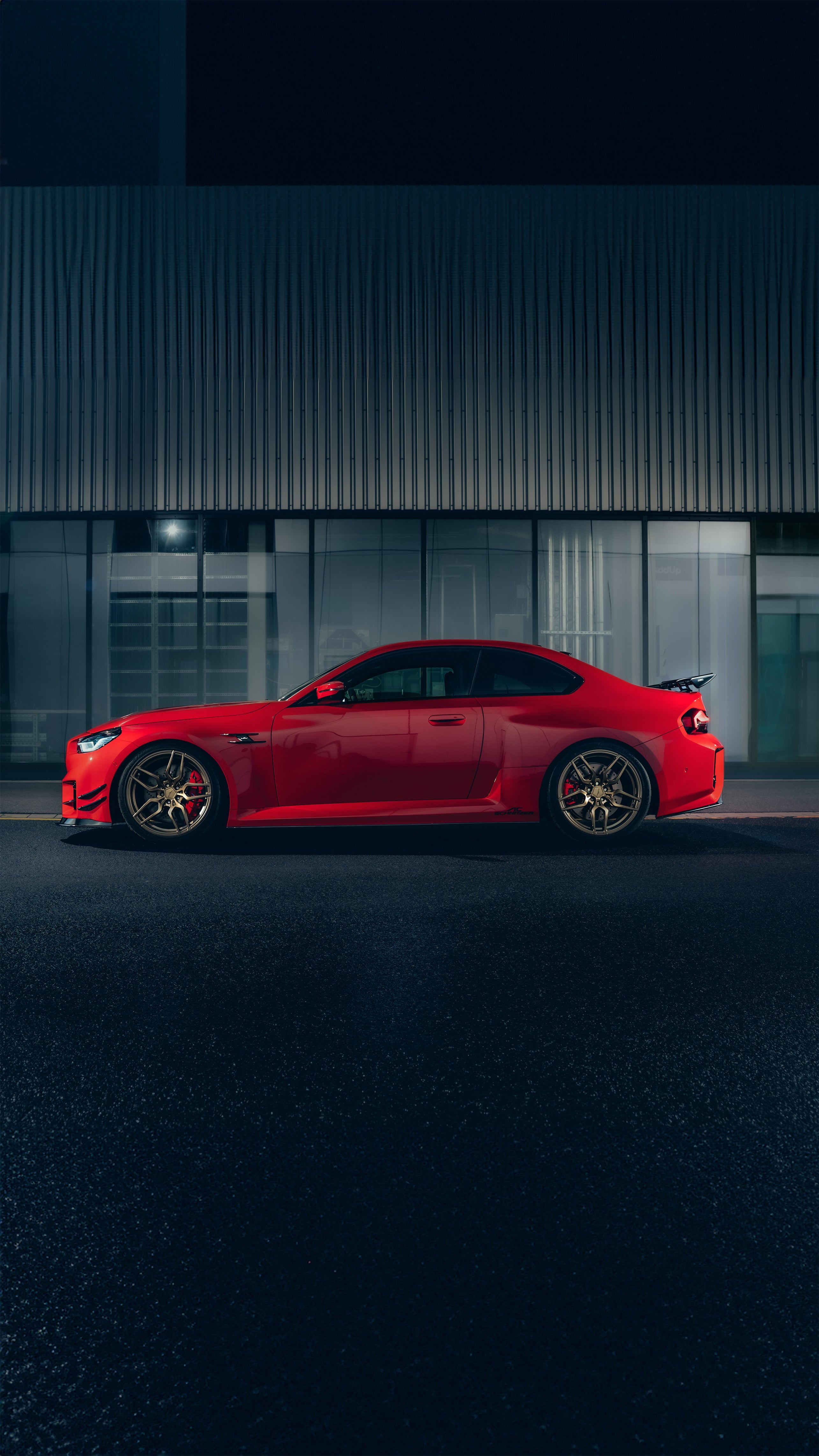 BMW M2 G87 AC4 forged Techgold alloy wheel sets