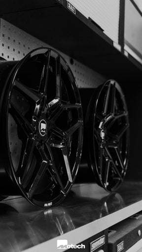 G42 M240i M-W1 20" Gloss Black Motech Wheel