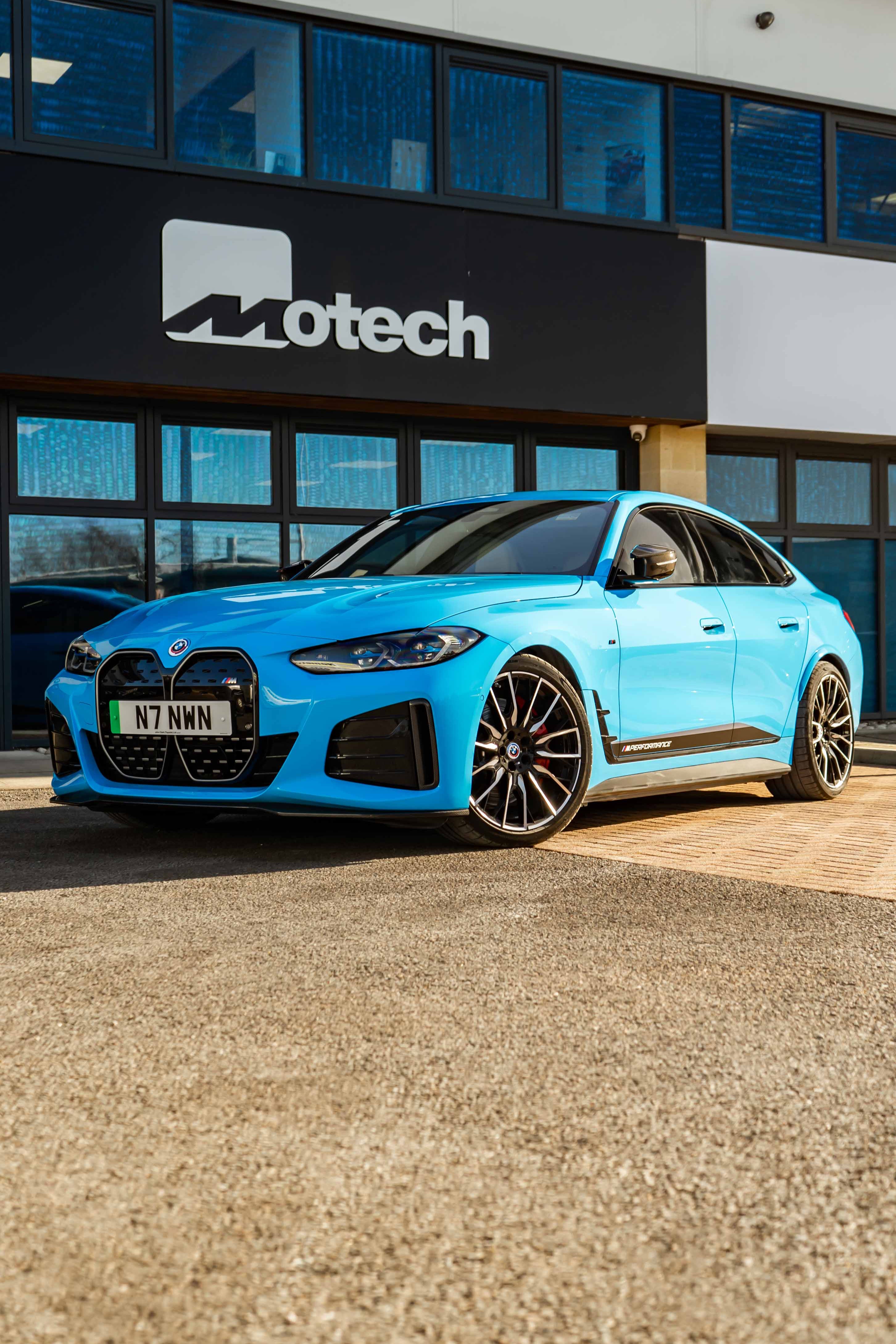 BMW i4 G26 M Performance Carbon Front Splitter