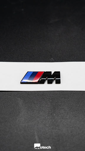 BMW Genuine Gloss Black M Badges