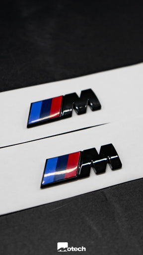 BMW Genuine Gloss Black M Badges