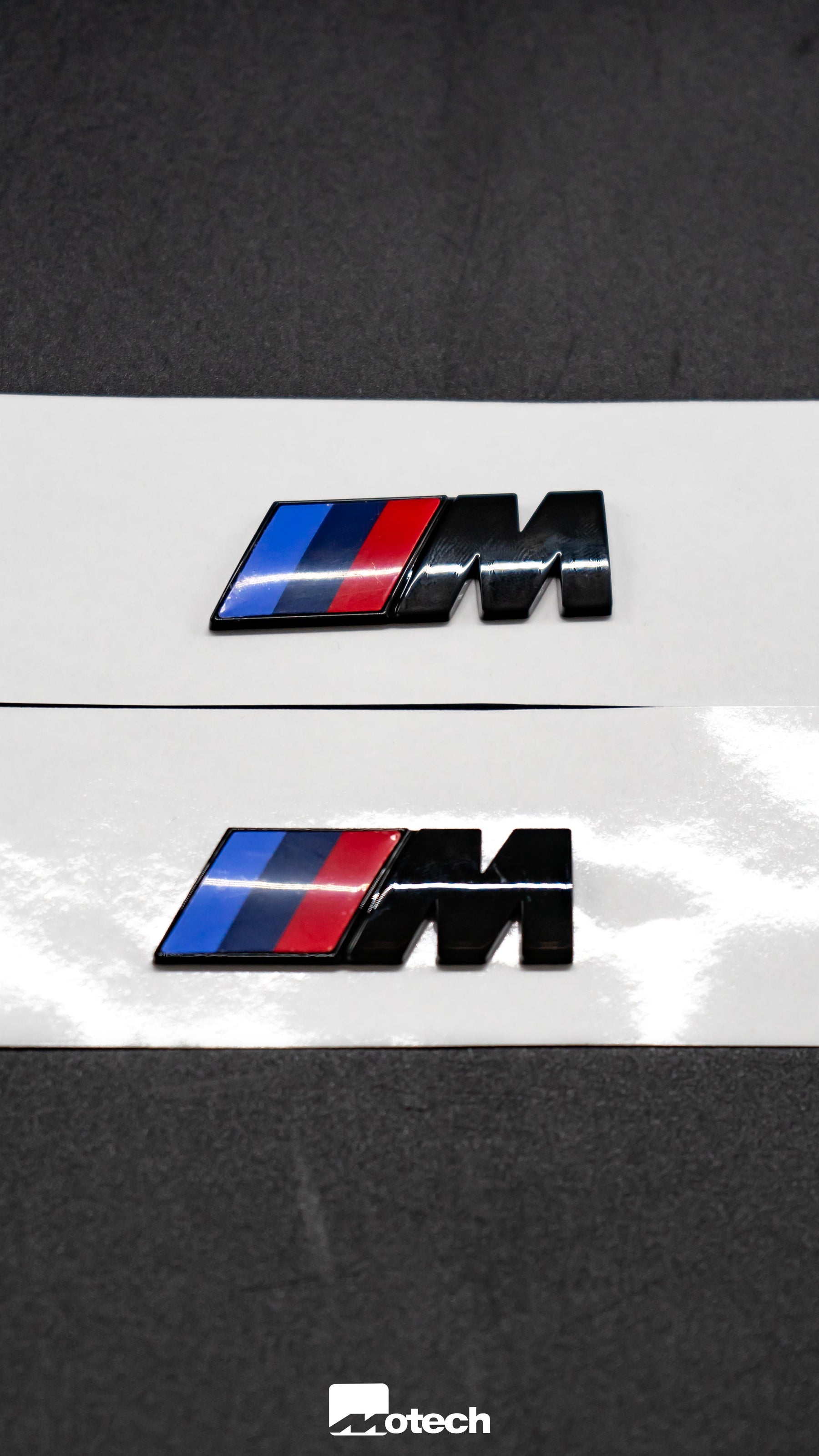BMW Genuine Gloss Black M Badges
