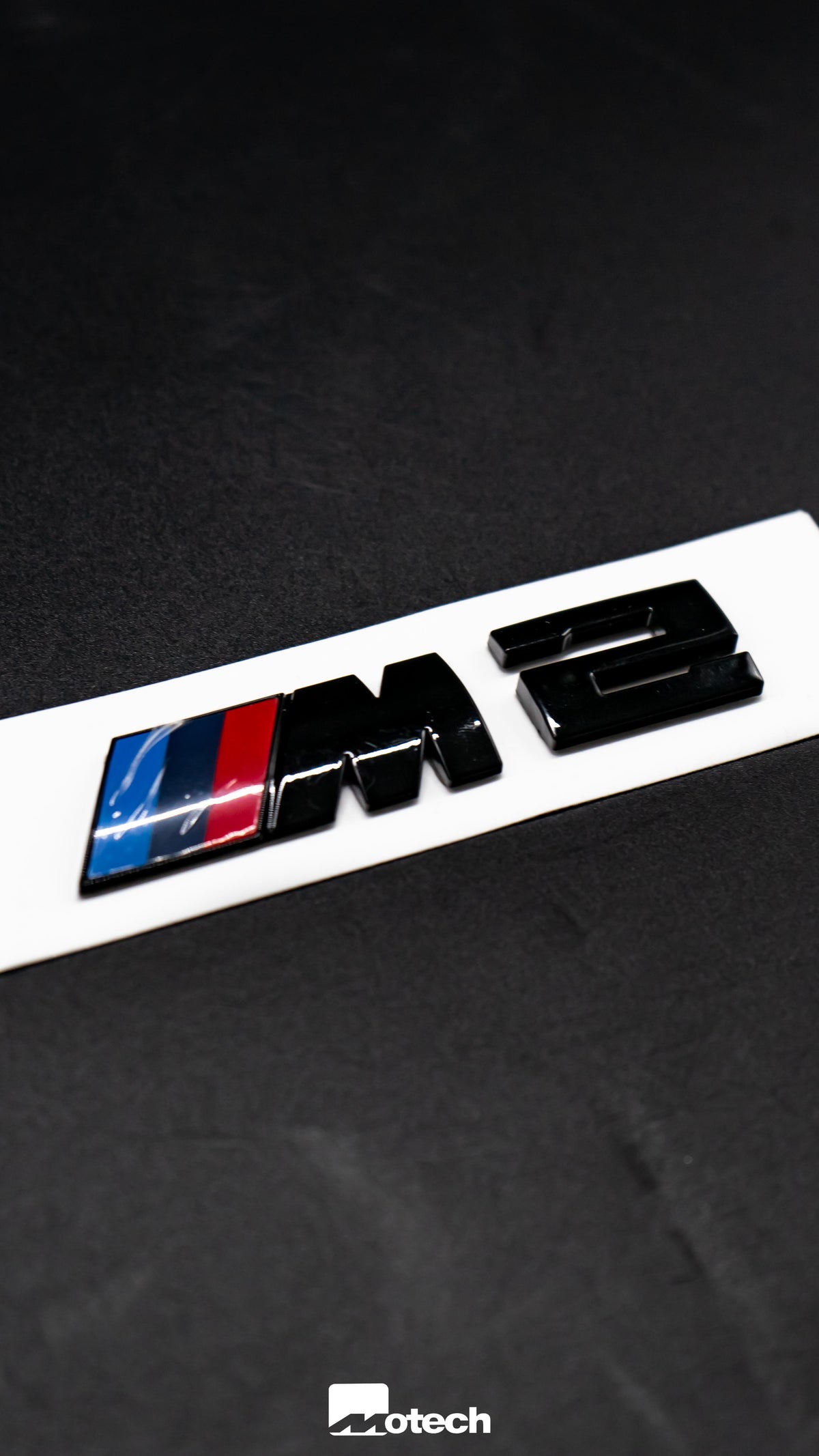 BMW Gloss Black M2 Badge