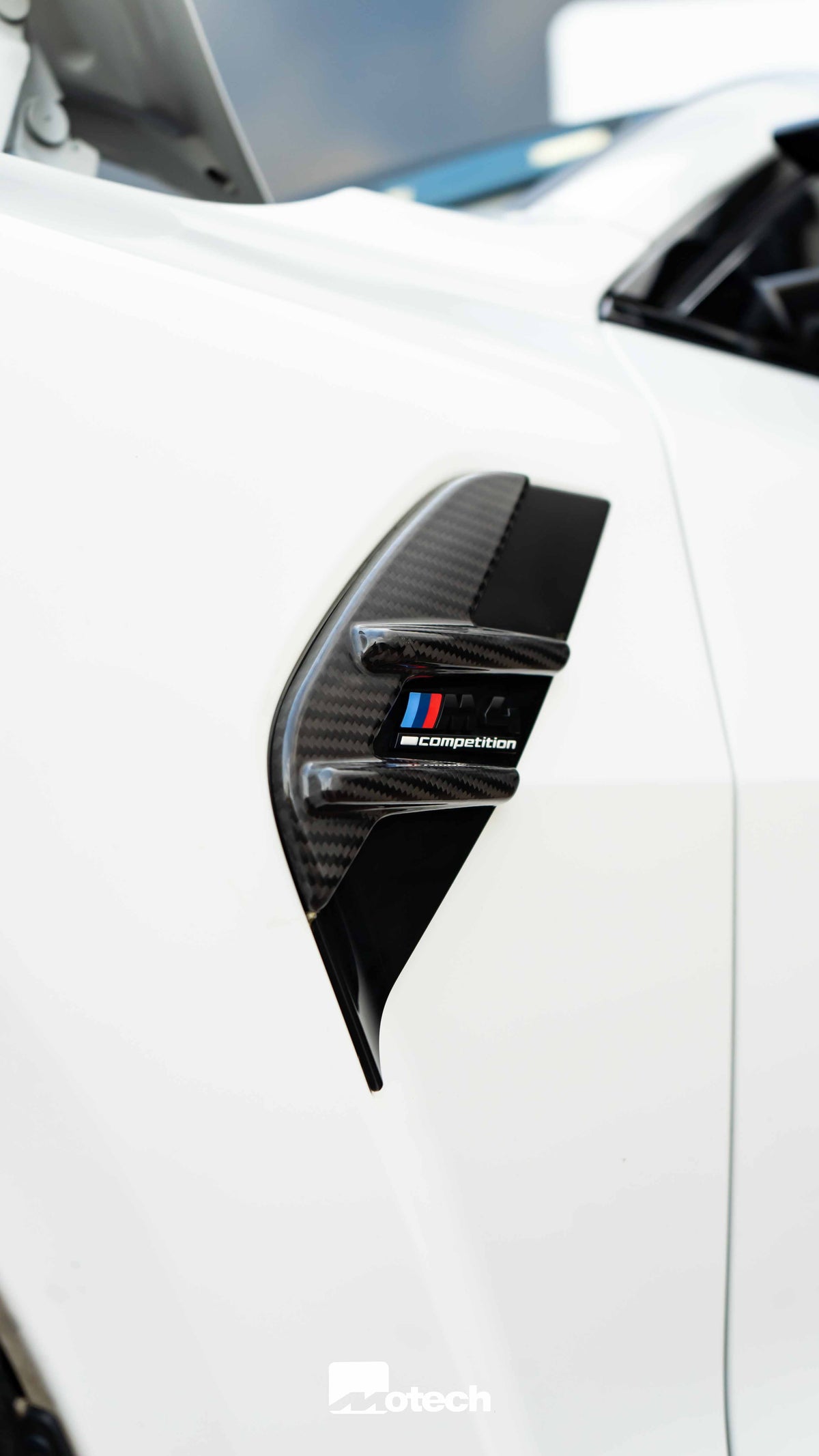 BMW G8X M3/M4 Carbon Fender badge cover
