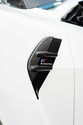 BMW G8X M3/M4 Carbon Fender badge cover