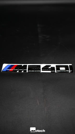 BMW Genuine Gloss Black M240i Badge