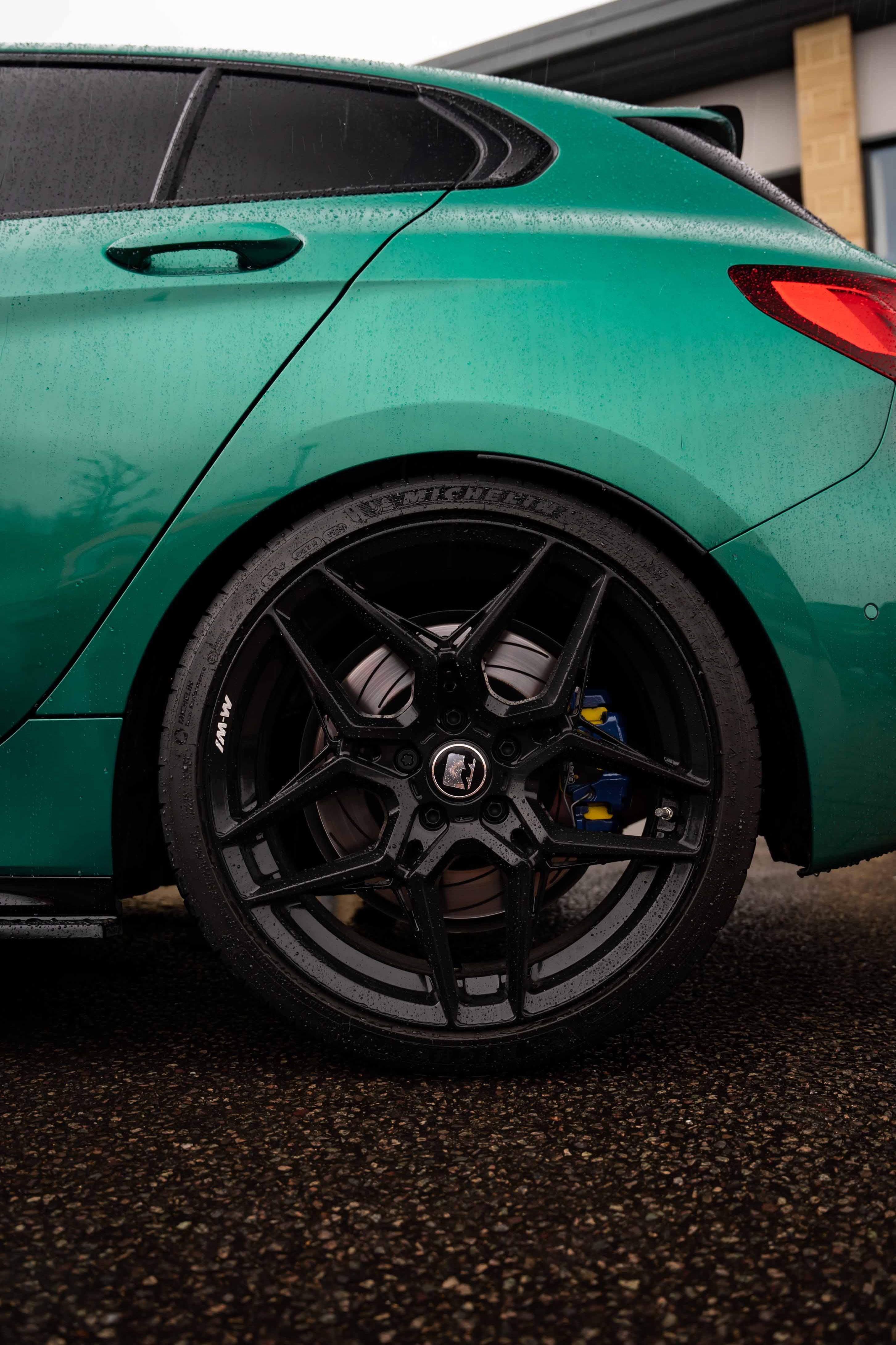 BMW F44 GC M235i M-W1 19" Precision Black Motech Wheel